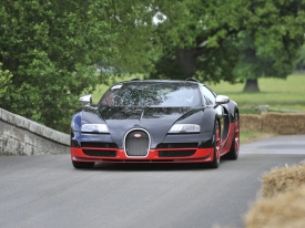 Bugatti Veyron at the Festival of Speed