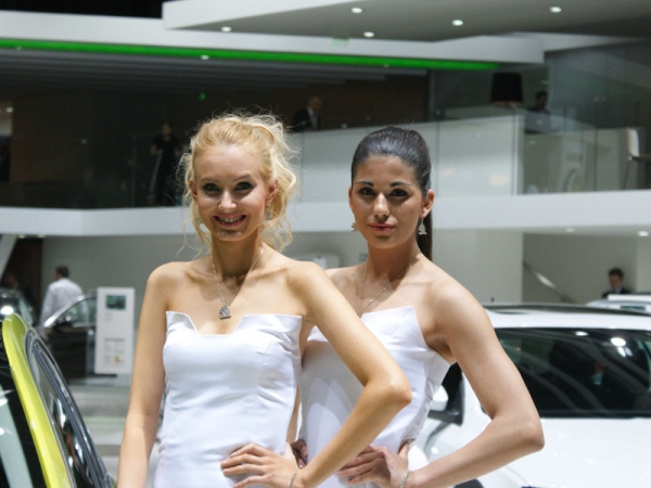 Geneva Motor Show girls
