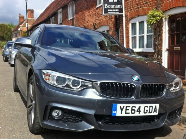 BMW 4 Series Gran Coupe front shot