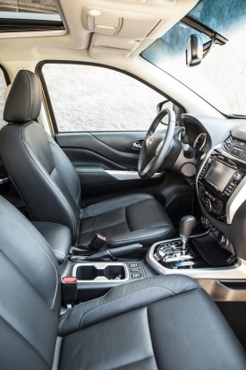 Car-style comforts of the Nissan Navara