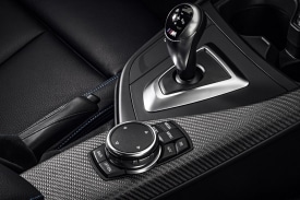 The BMW M2 gearshift