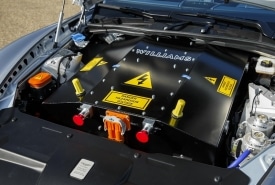 Williams development for the all-electric Aston Martin RapidE
