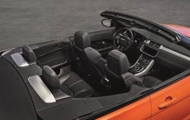 Evoque's four-seater cabin