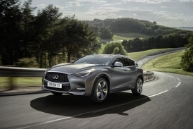 Now being built in Sunderland, the five-star Euro NCAP Infiniti Q30