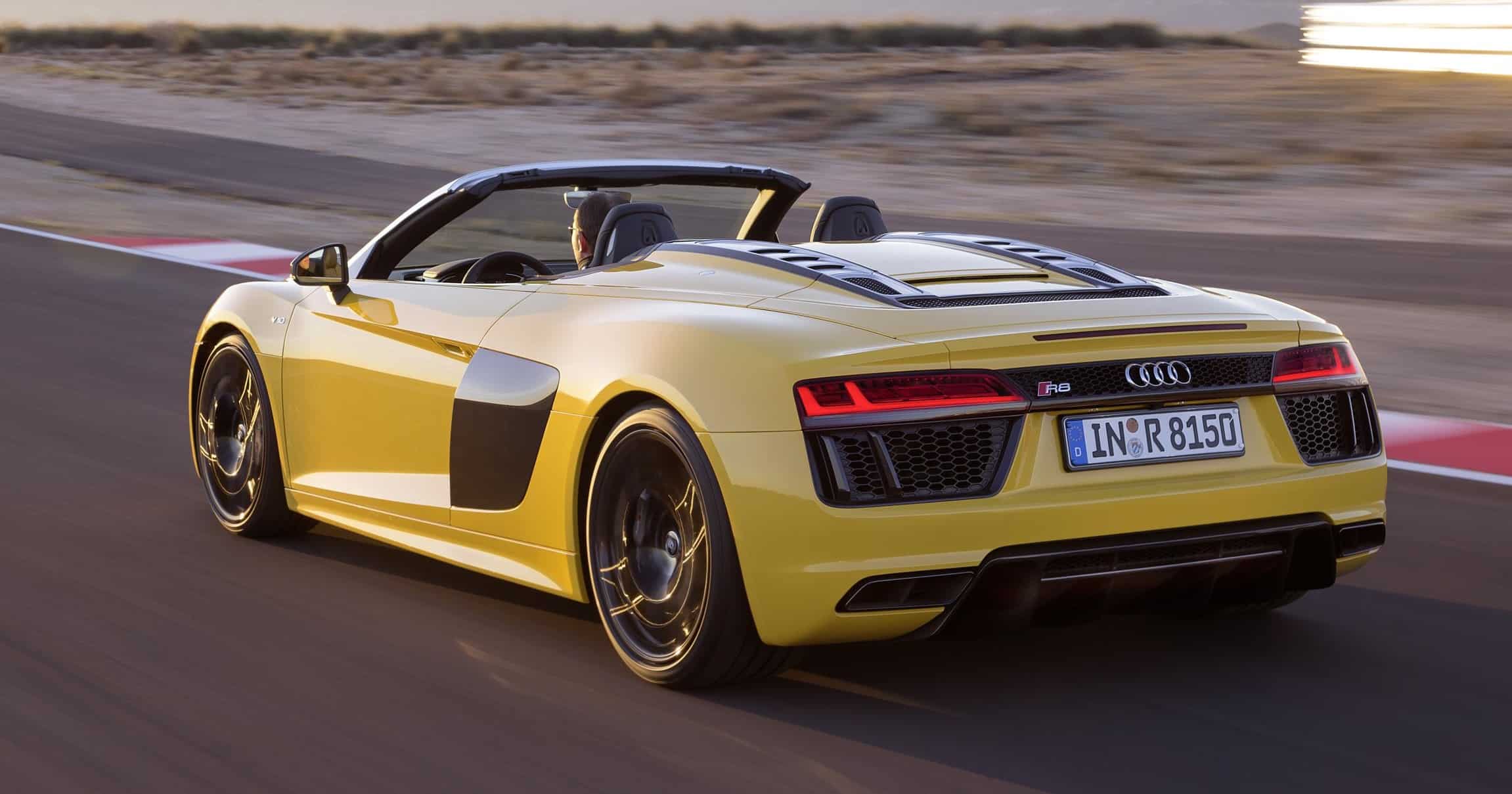 R8 Spyder rear