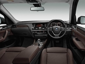 Premium feel to BMW X3 cabin