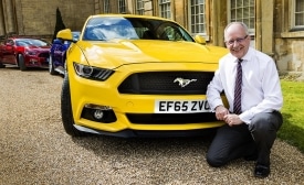 Andy Barratt and Ford Mustang