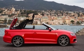 The Audi A3 Convertible was fourth of the top 5 best convertibles for fuel economy 