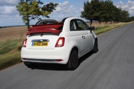 The Fiat 500C was top of the top 5 best convertibles for fuel economy 