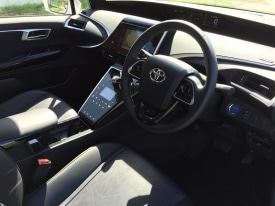 Toyota Mirai cockpit