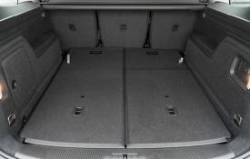 Volkswagen Sharan loadbay, seats down