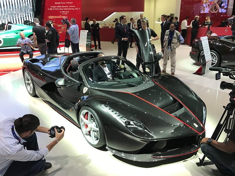 5 favourite sports cars at Paris