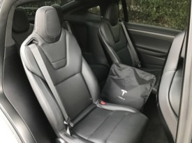 Tesla Model X rear seats