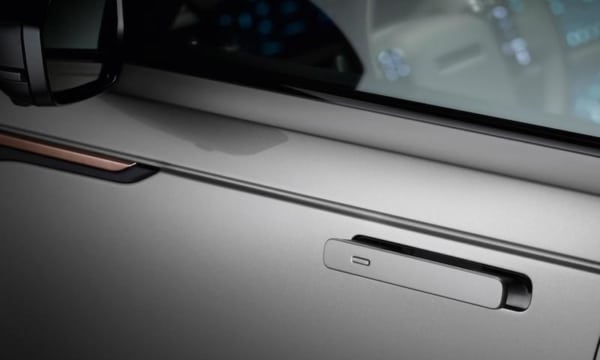 Flush deployable door handles
