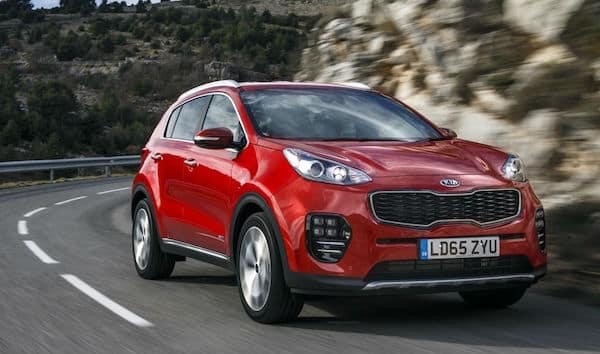Kia Sportage PCH leasing offer: £259 a month