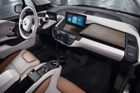 Refreshed BMW i3 features a light and airy interior