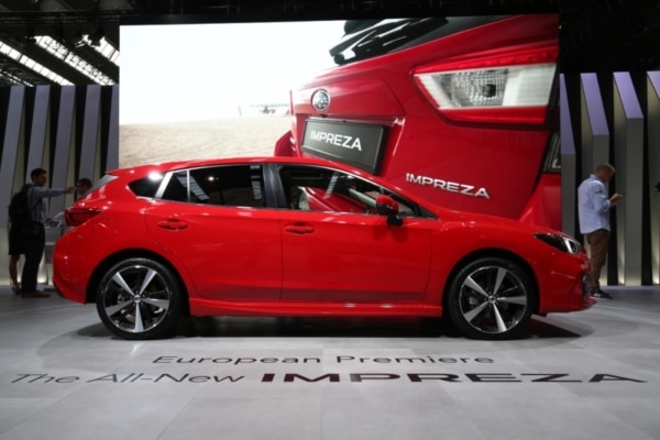 New Subaru Impreza Hatchback at Frankfurt motor show 2017