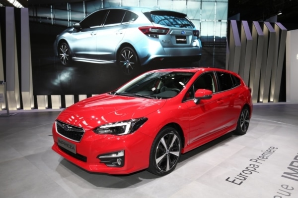 New Subaru Impreza Hatchback at Frankfurt motor show 2017