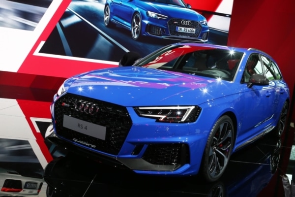 New Audi RS 4 Avant at Frankfurt Motor Show 2017