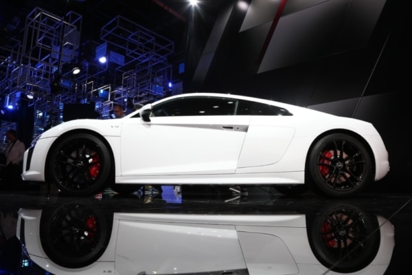Audi R8 V10 RWS at Frankfurt Motor Show 2017