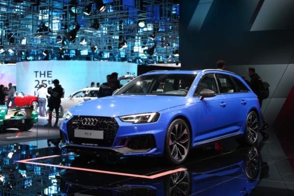 New Audi RS 4 Avant at Frankfurt Motor Show 2017