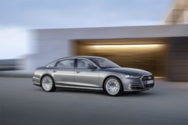 Audi A8 at the Frankfurt Motor Show 2017