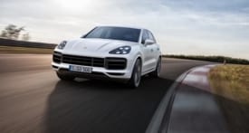 porsche cayenne turbo at frankfurt motor show 2017