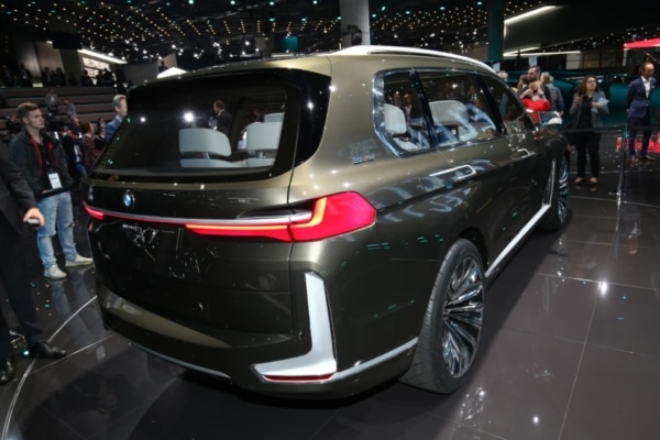 new BMW X7 iPerformance at Frankfurt Motor Show 2017