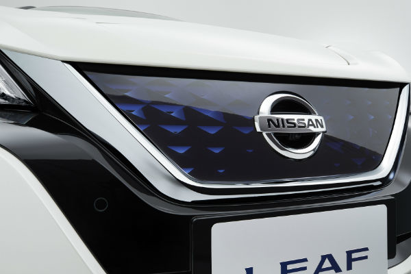 New Nissan LEAF grille