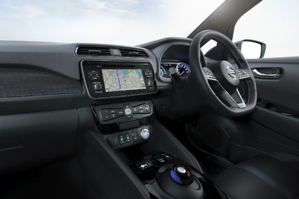 New Nissan Leaf interior