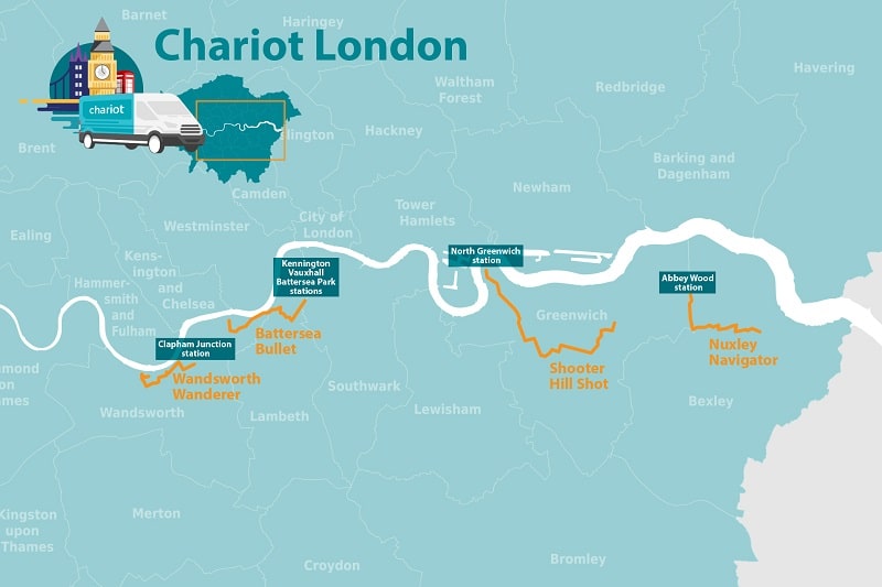 London Chariot commuter shuttle