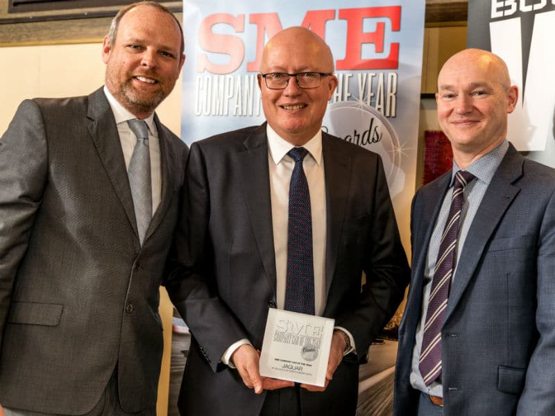Jon Wackett receives SME Company Car of the Year award