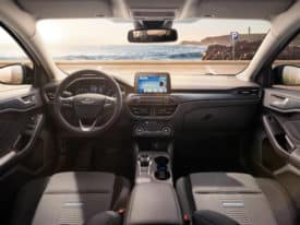 Interior of new Ford Focus Active model