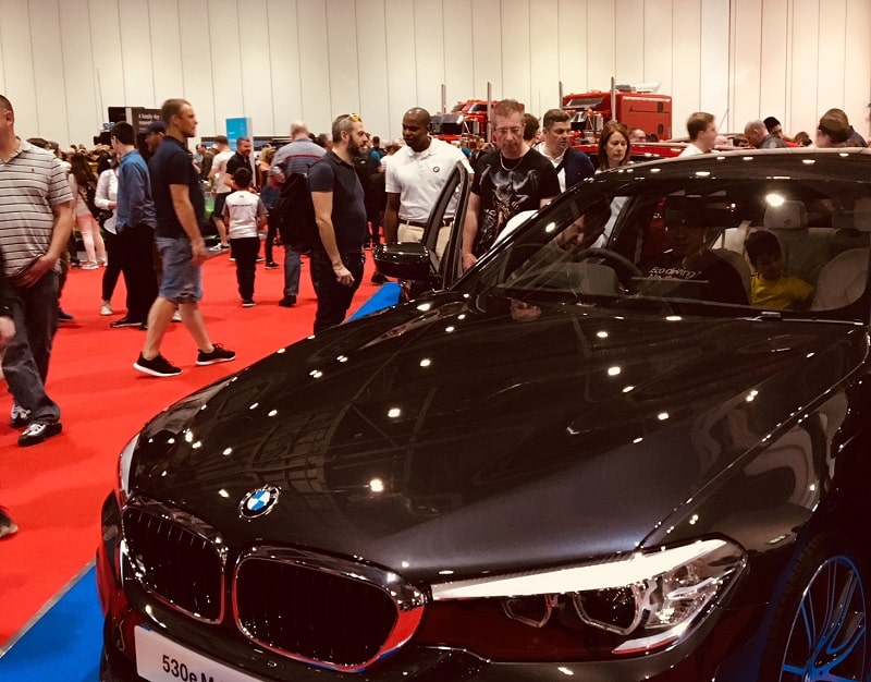 BMW 530e received huge amount of attention