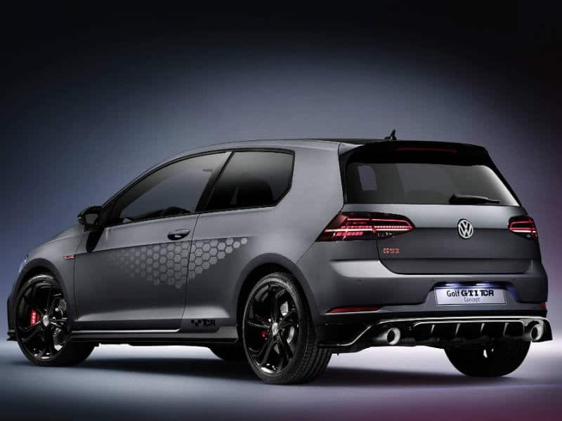 The new Volkswagen Golf GTI TCR Concept rear